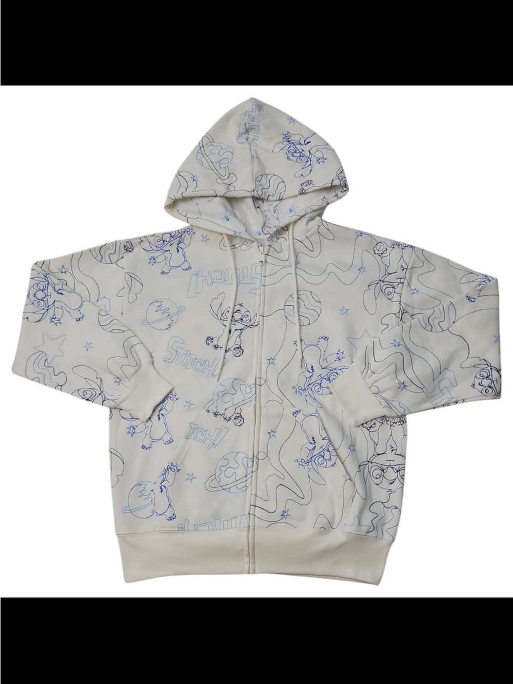 NWT Disney Stitch -Zip up Hoodie